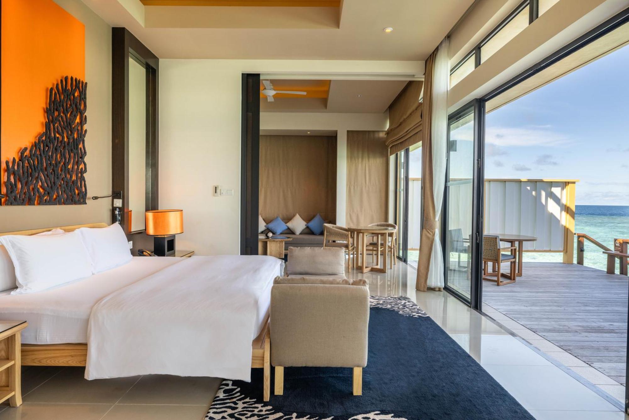 Angsana Velavaru In-Ocean Villas - All-Inclusive Select, Book Now & Enjoy 20 Percent Off Seaplane Transfer For Stays In 2025 Hulhudheli 外观 照片